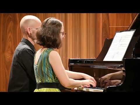 Francis Poulenc: Sonata for Piano Four Hands, FP 8 | Markéta Pavlíková, Benjamin Špíral