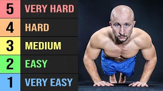 22 Push Up Exercises Ranked (Beginner to Master!)