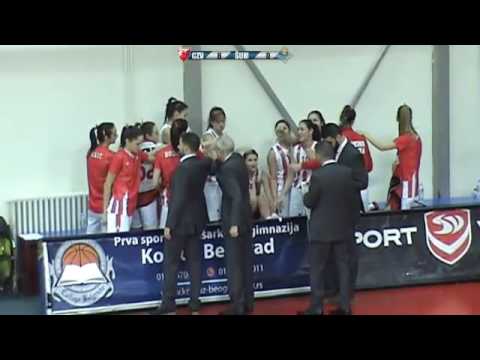 Crvena zvezda - Šumadija 73:53 1ZLS 12 2016-2017