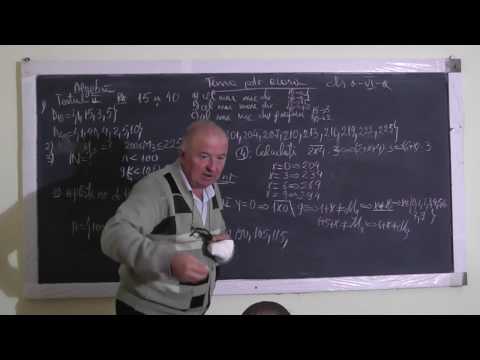 Lectia 1157 - Divizori Multipli Criterii de divizibilitate Ultima cifra a unei puteri - Clasa 6