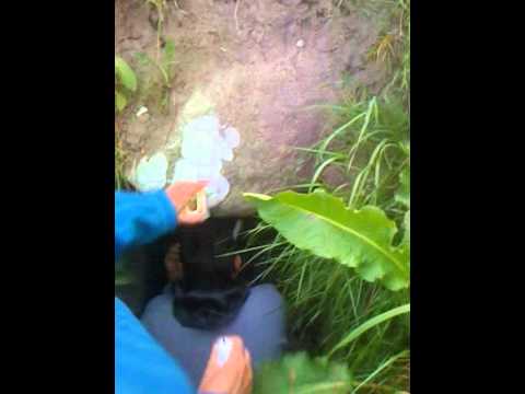 Entering and Inside Lundehøj, Denmark