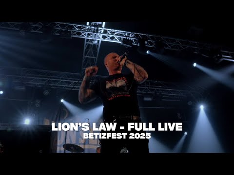 LION'S LAW - FULL LIVE @ BetiZFest 2025 - Cambrai
