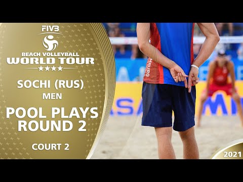 Relive Court 2 | Men's Pool Play - Round 2 | 4* Sochi 2021