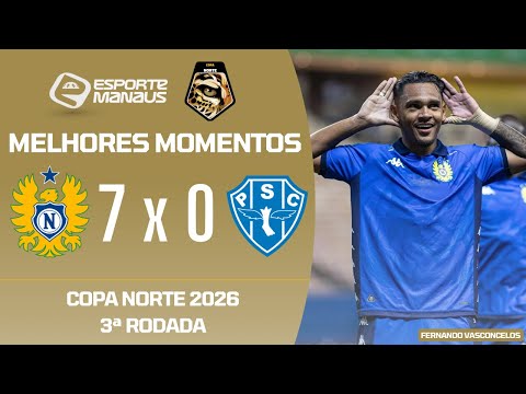 Nacional-AM 7x0 Paysandu