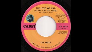 THE DELLS: &quot;THE LOVE WE HAD (STAYS ON MY MIND)&quot; [Lyrics Included]. 1971. (HD HQ 1080p).