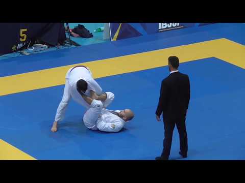 Nastasa Silviu Georgian vs Ferrah Loutfi - IBJJF European Open 2019 - Purple Adult - Medium-Heavy