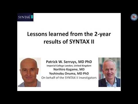 Lessons learned from the 2-year results of SYNTAX II