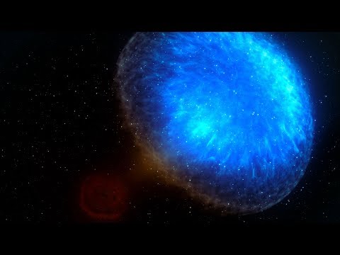 When stars collide: a neutron star death spiral