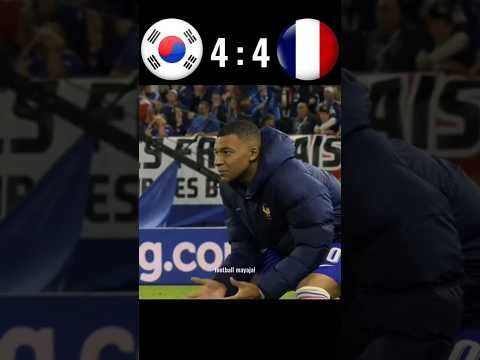 France vs South Korea world cup imaginary goal #football #cr7 #shorts
