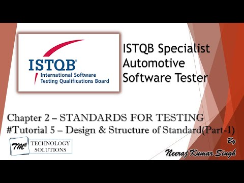 ISTQB Automotive Tester Introduction ISTQB Tutorials