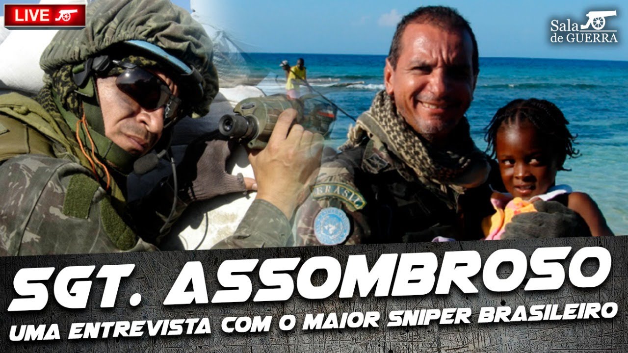 SARGENTO ASSOMBROSO: uma entrevista com o maior sniper brasileiro 🇧🇷 - 🔴 SdG LIVE #41