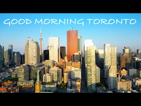 Good Morning Toronto Drone Flight - DJI Mini 3 Pro  4K -  Drone Photography