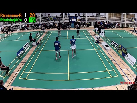 Czech Junior 2018 XD Final Ramanana-Rahary/Brecheteau-Rindshøj/Swerts Knudsen