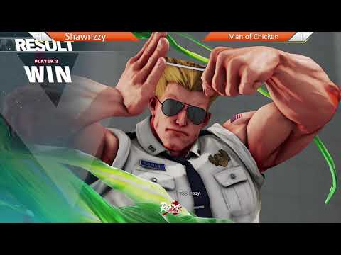 Red Dirt Rumble! #10 - SFV - LOSERS FINALS - SHAWNZZY (CHUNLI) vs. MANofCHICKEN (GUILE)