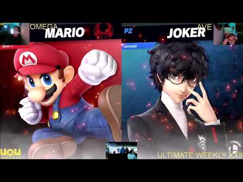 4o4 Ultimate Weekly XXII - VA| Ave~ (Mario) vs 4o4| Omega (Joker) - Winners Quarter-Final