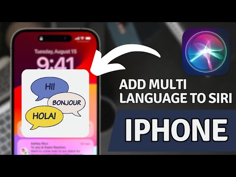 iOS 17.4 - How to Add Multiple Languages to Siri!
