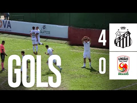 SANTOS 4 x 0 UNIÃO SÃO JOÃO | GOLS | PAULISTA SUB-17 (05/07/25)