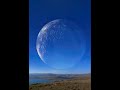 The Amazing Moonrise in Antarctica #Moonrise #Antactica