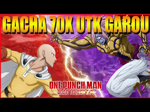 GACHA LAGI 70X GACHA BISA DAPAT GAROU KGK YA? GASKANNN🔥 - One Punch Man Road to Hero 2.0