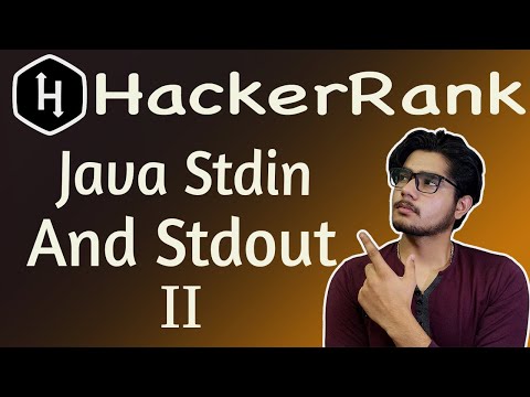 Java Stdin And Stdout Ii Hackerrank Solution How To Use Buffer Reader In Java
