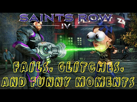 Saints Row 4 - Fails, Glitches, And Funny Moments Compilation #1