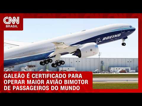 Aeroporto do Galeão (RJ) é certificado para operar novo modelo de avião da Boeing | CNN AGORA