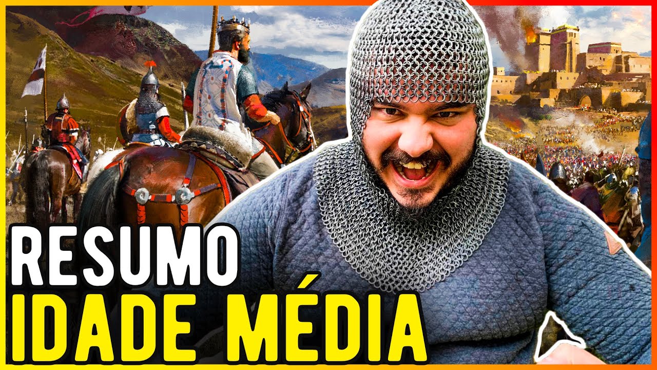 RESUMO DA IDADE MÉDIA EM 16 MINUTOS! (O que você realmente precisa saber!)
