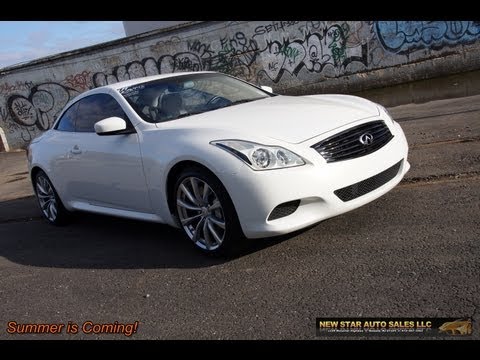 2009 Infinti G-Series G37S Convertible Hard Top Test Drive