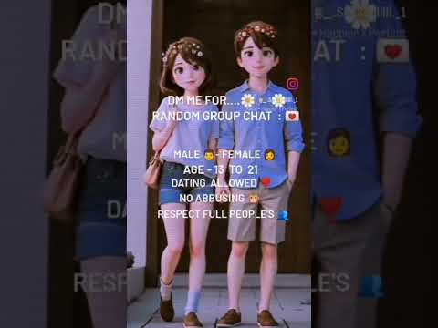 dm me for random Group Chat........insta ka link description box me diya h