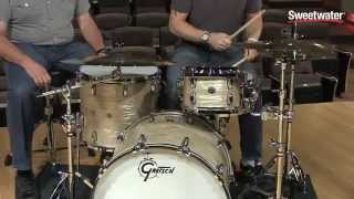 Video thumbnail for Gretsch Drums Brooklyn 4-Piece Drum Kit Demo - Sweetwater Sound by Sweetwater