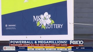 Powerball and Mega Millions on sale in Mississippi
