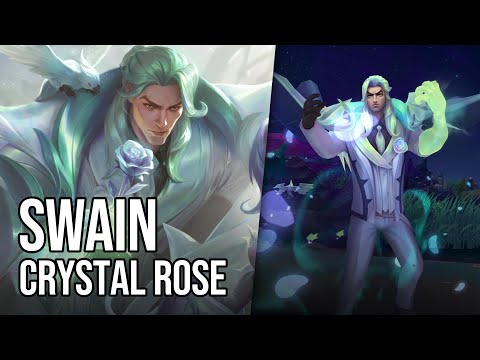 Crystal Rose Swain Skin | League of Legends | Chromas Skin