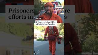 More than 1,000 incarcerated people are helping fight the destructive Southern California wildfires