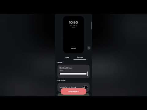 ZenBlack: Screen Off for Video