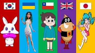 Cartoons From Different Countries | Pt.78