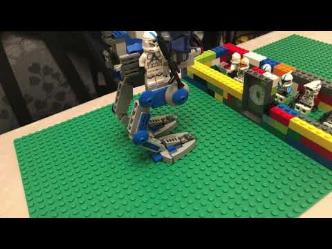 Battle at the Felucia clone base(clone trooper stop motion movie 2)