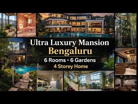 Luxury Home Tour | 30,000 Sq Ft Tropical Forest Mansion in Bengaluru built by Dr Fayaz & Reshma