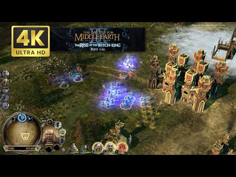 Dwarves vs Angmar in Carnen Mire - BFME Patch 2.02