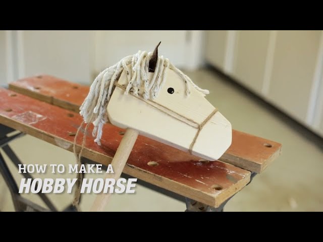 How To Make A Hobby Horse | 12 Days of DIY