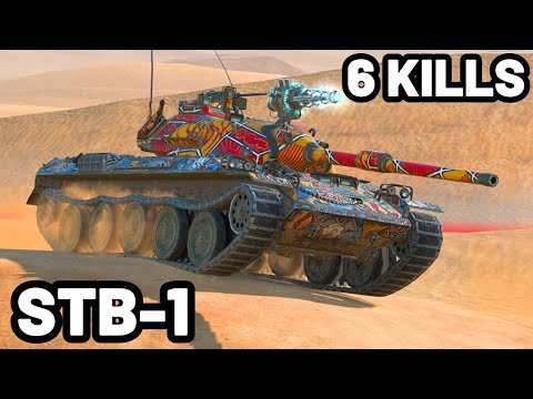 STB-1 | 7.1K DAMAGE | 6 KILLS | WOT Blitz Pro Replays