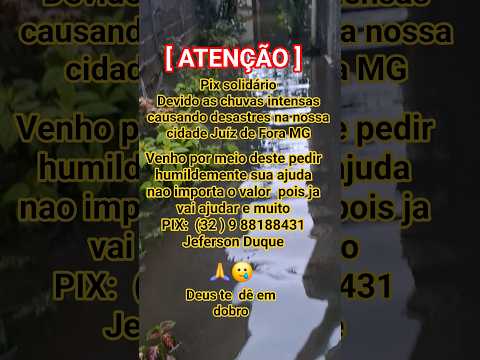 Enchentes em Juiz de Fora Minas Gerais