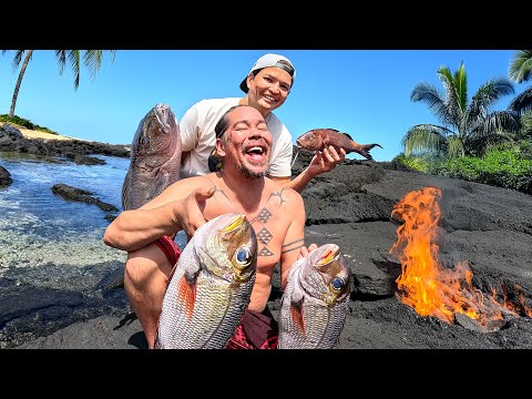 Catch and Cook Hawaiian Style