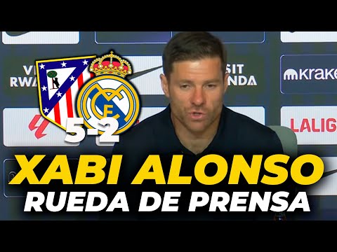 XABI ALONSO, rueda de prensa completa ATLÉTICO 5 - REAL MADRID 2: Simeone, BELLINGHAM y 1ª DERROTA