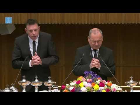 Pentecost Divine service by Chief Apostle Schneider from Wiesbaden