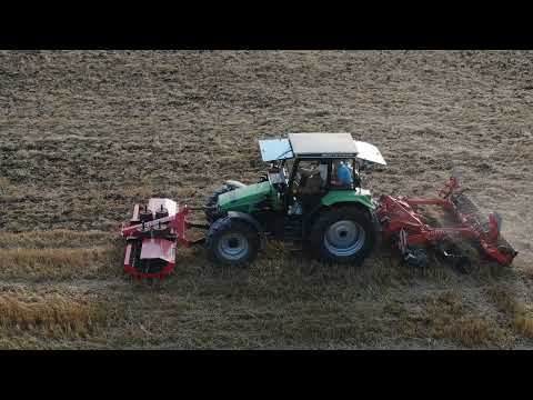 Scheibenegge, Deutz 4.47, Messerwalze, Stoppelsturz, Kuhn