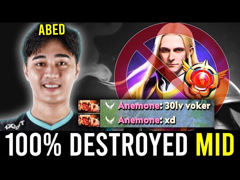 ABED back in PUBS destroying LVL 30 Grand Master Tier INVOKER Mid