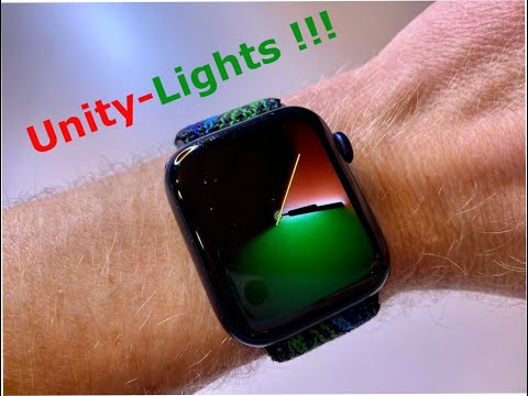 Neues Apple Watch Face - Unity Lights - So sieht es aus!!!
