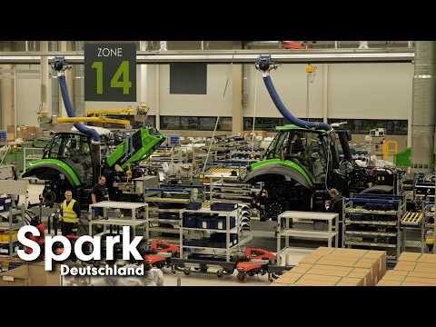 Europas MODERNSTE Traktorenfabrik: Wie 10.000 Teile zu einem PS-Monster werden!