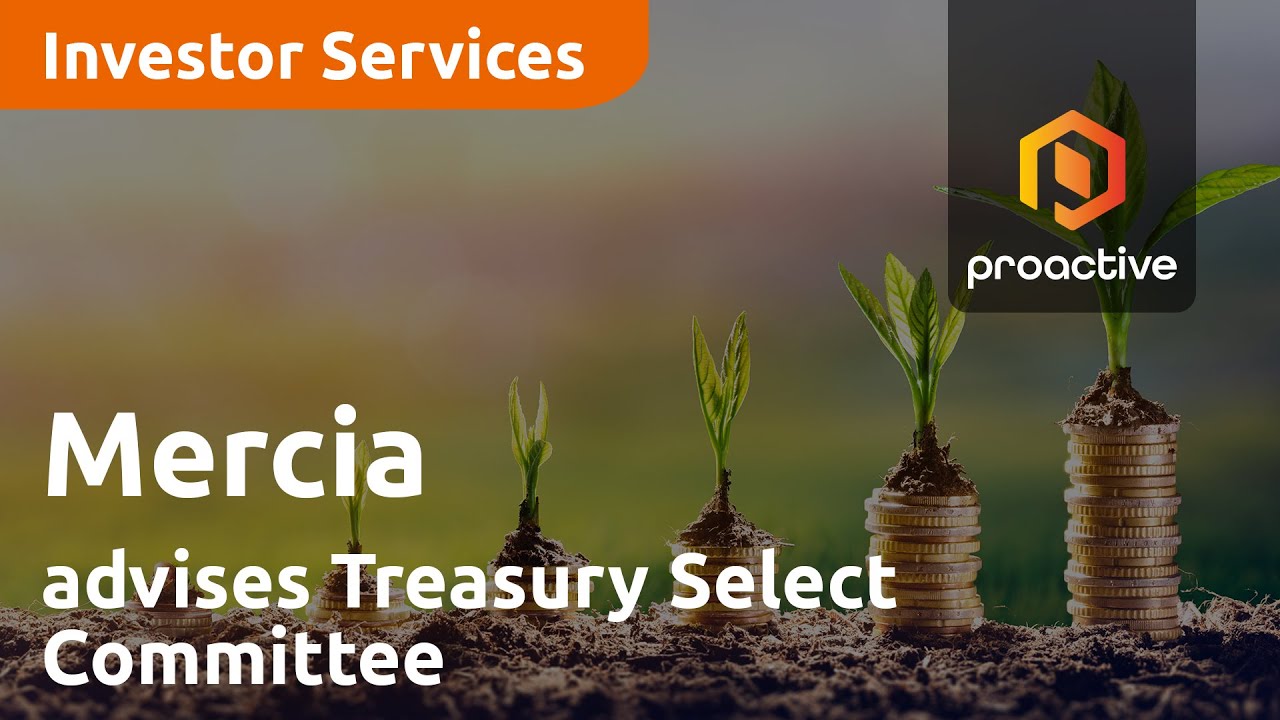 Mercia Asset Management advises Treasury Select Committee on regional investment