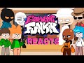 Friday Night Funkin' Mod Characters Reacts | Part 24 | Moonlight Cactus |